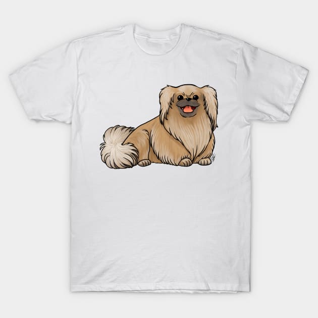 Dog - Pekingese T-Shirt by Jen's Dogs Custom Gifts and Designs